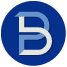 The Blue Pocket 'BP' circular logo icon