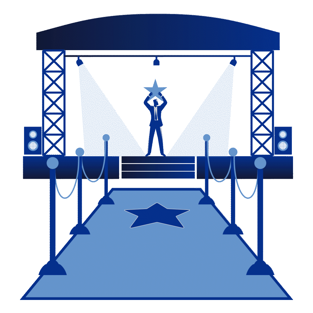 animated corporate event icon