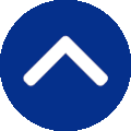 White up arrow inside a blue circle