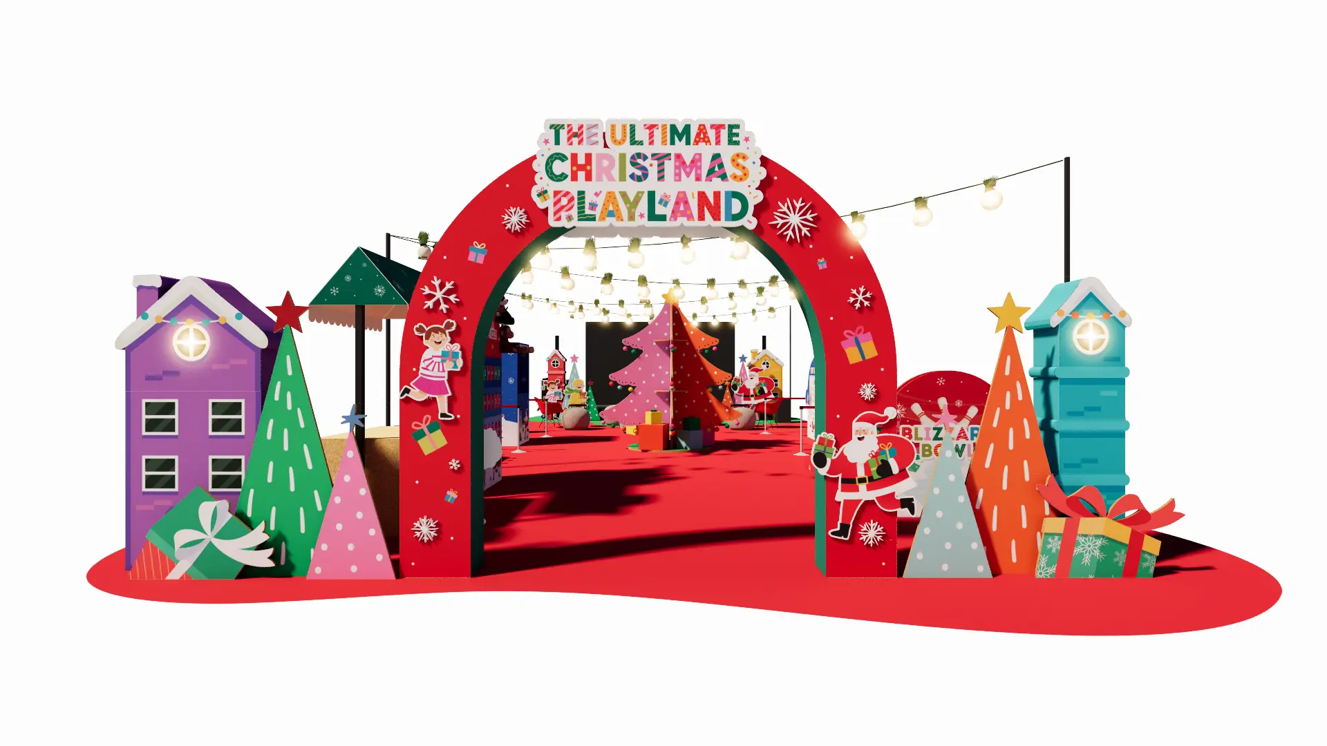 christmas-mall-brand-activation-3d-mockup-fabrication