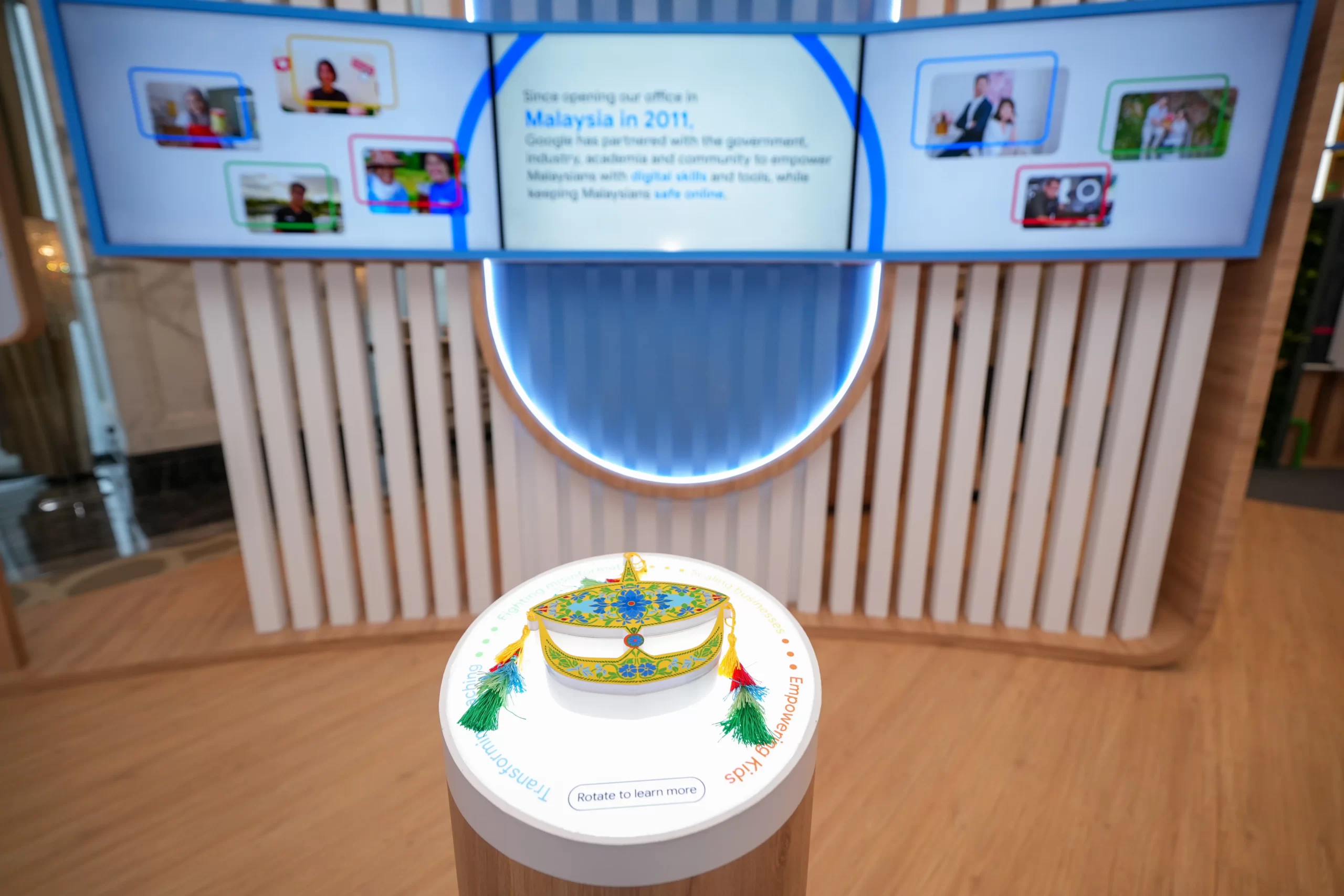 google-brand-activation-interactive-display-custom-fabrication
