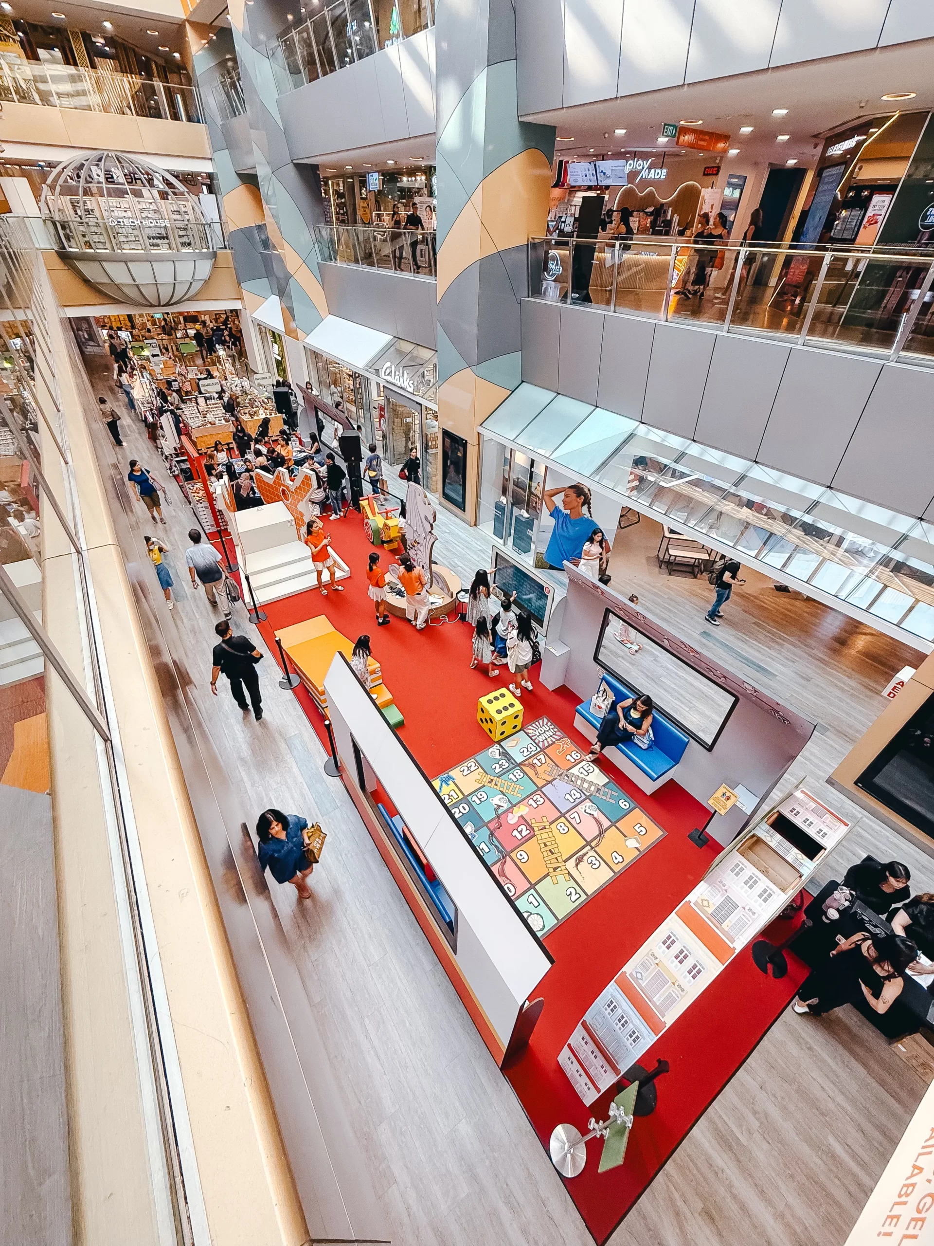 high-angle-mall-atrium-brand-activation-singapore