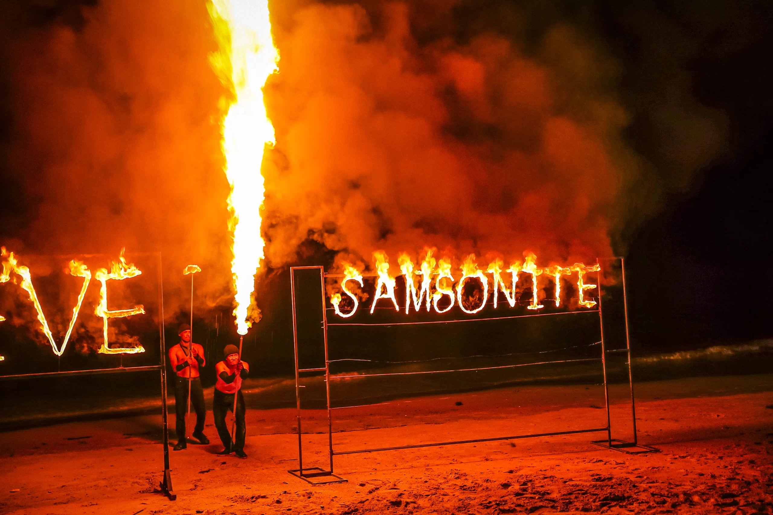 high-impact-brand-activation-samsonite-fire-performance