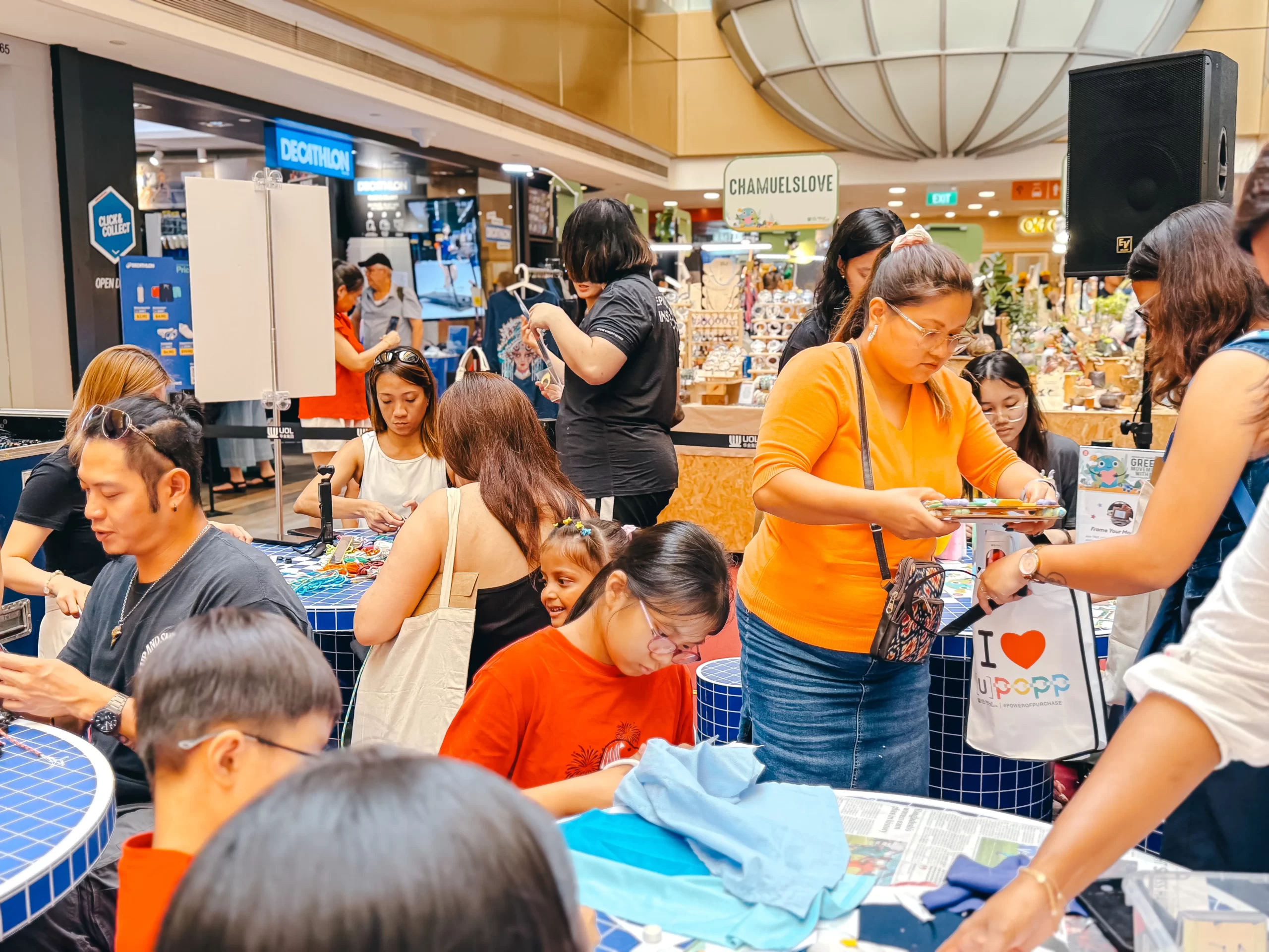 retail-mall-activation-interactive-community-workshop